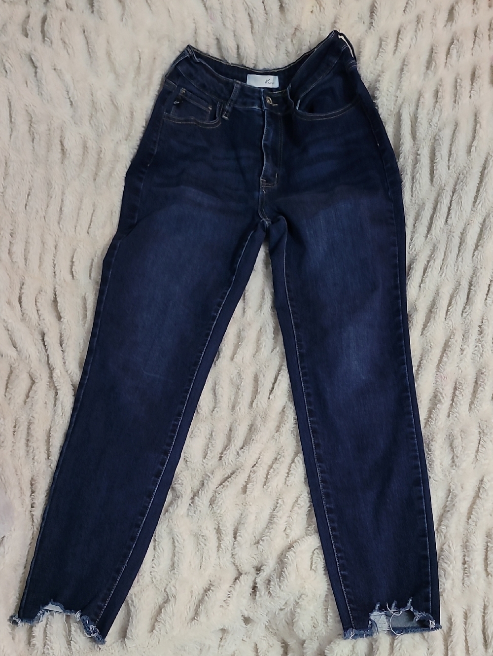 KanCan Dark Blue High-Rise Jeans